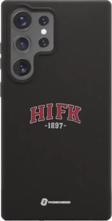 Samsung Galaxy S25 Ultra HIFK Hockey komposterbart deksel, svart