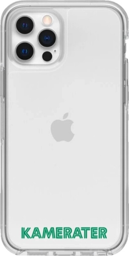 iPhone 12 HamKam Clear case -mobildeksel, hvit