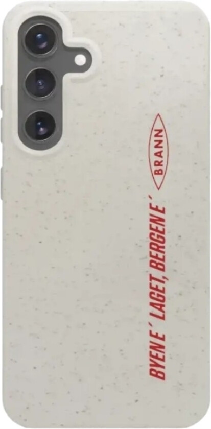 Samsung Galaxy S25+ Brann SK komposterbart deksel, hvit