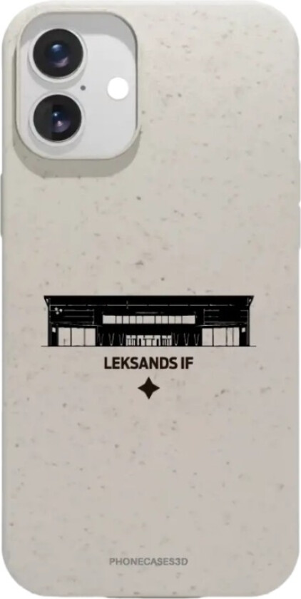 iPhone 16 Plus Leksands IF komposterbart deksel, hvit