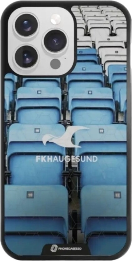 iPhone 13 Pro FK Haugesund 3D mobildeksel, svart