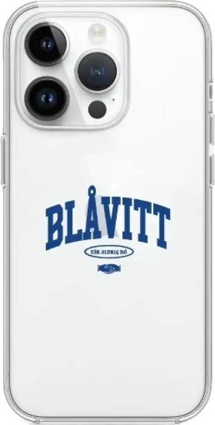 iPhone 14 Pro IFK Göteborg Clear case -mobildeksel, hvit