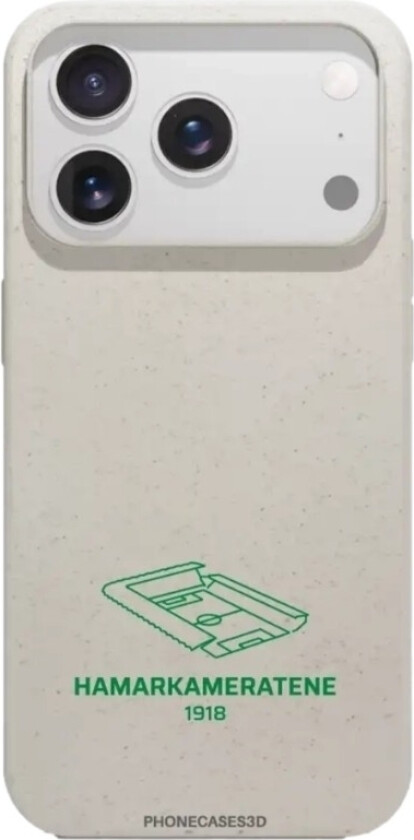 iPhone 17 Pro Max HamKam komposterbart deksel, hvit