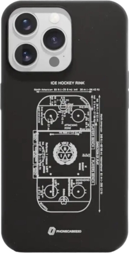 iPhone 13 Pro Brynäs IF komposterbart deksel, svart