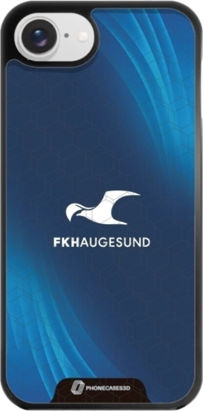 iPhone 16e FK Haugesund 3D mobildeksel, svart