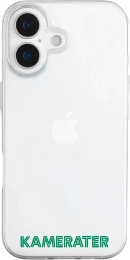iPhone 17 HamKam Clear case -mobildeksel, hvit