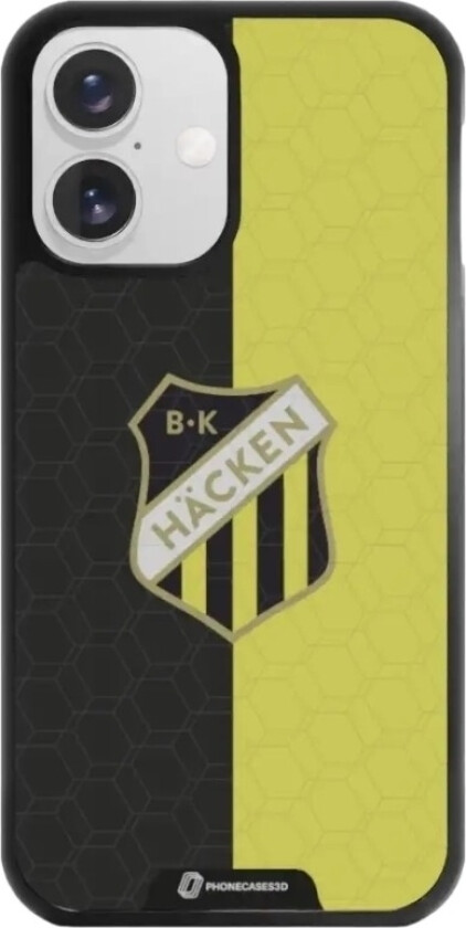 iPhone 16 BK Häcken 3D mobildeksel, svart