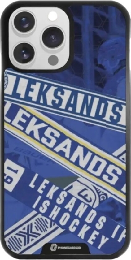 iPhone 14 Pro Leksands IF 3D mobildeksel, svart