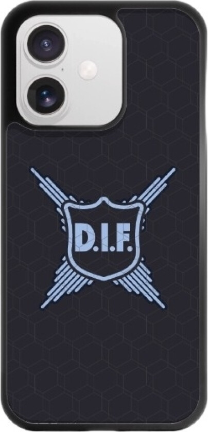 iPhone 17 Djurgårdens IF 3D mobildeksel, svart