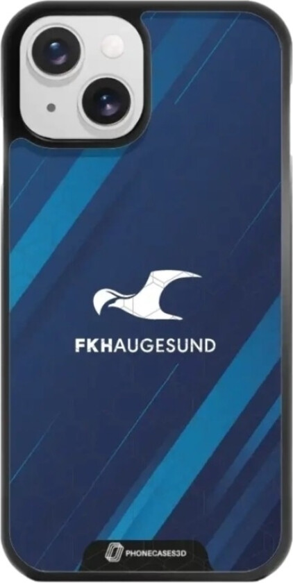 iPhone 15 FK Haugesund 3D mobildeksel, svart