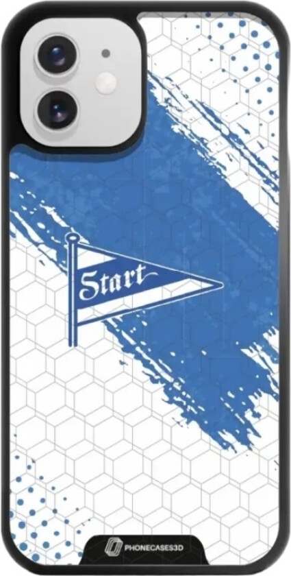 iPhone 12 IK Start 3D mobildeksel, svart