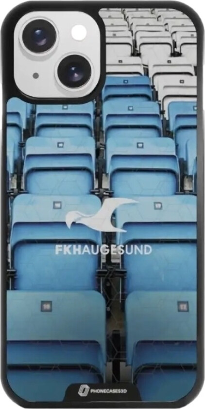 iPhone 15 FK Haugesund 3D mobildeksel, svart