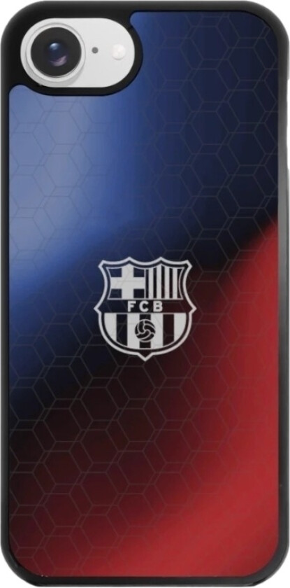 iPhone 16e FC Barcelona 3D mobildeksel, svart