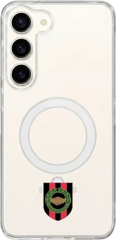 Samsung Galaxy S26+ IF Brommapojkarna Clear case (MagSafe) -mobildeksel, hvit