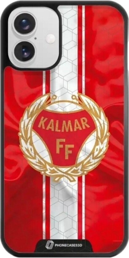 iPhone 16 Plus Kalmar FF 3D mobildeksel, svart