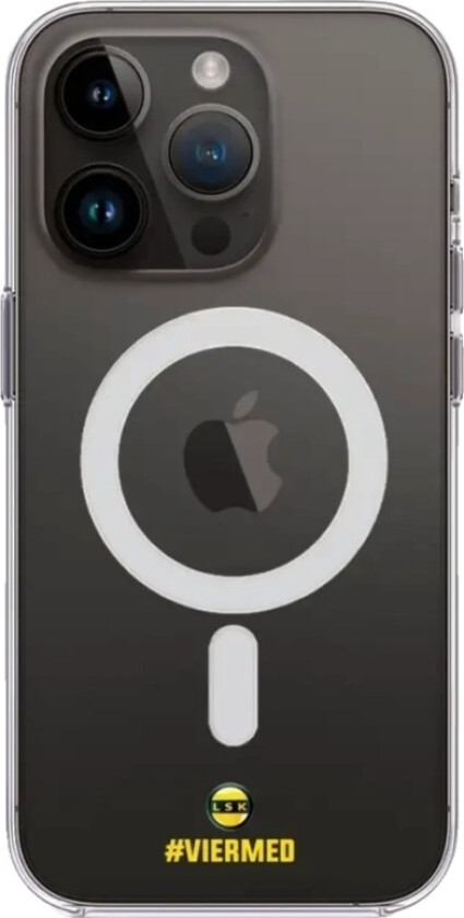 iPhone 14 Pro Lillestrøm SK Clear case (MagSafe) -mobildeksel, svart