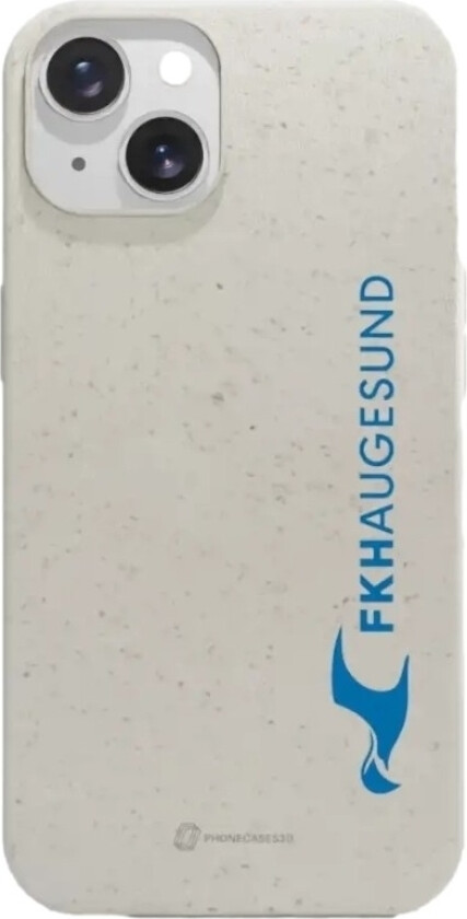 iPhone 14 FK Haugesund komposterbart deksel, hvit
