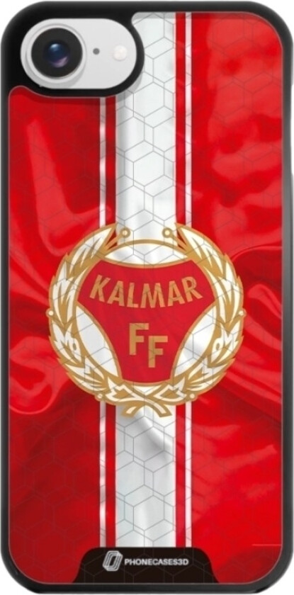 iPhone 16e Kalmar FF 3D mobildeksel, svart