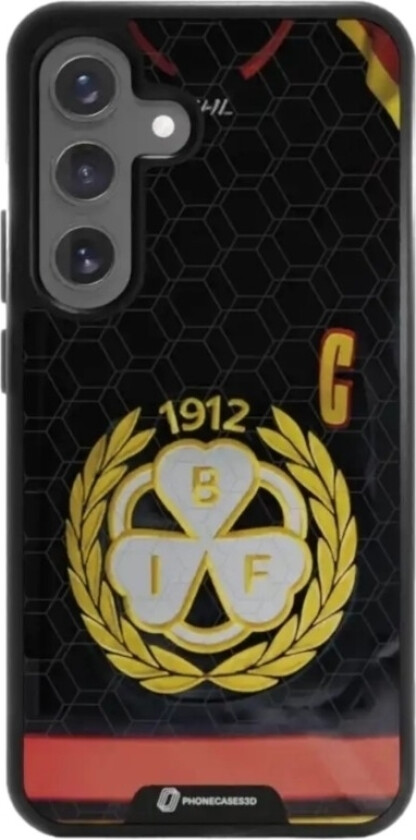 Samsung Galaxy S25 Brynäs IF 3D mobildeksel, svart