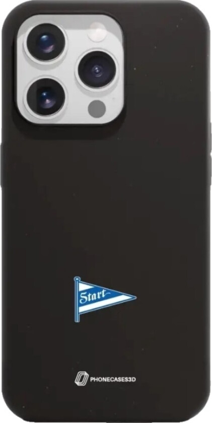 iPhone 15 Pro IK Start komposterbart deksel, svart