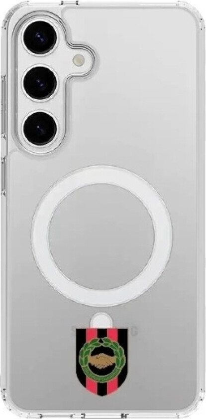 Samsung Galaxy S25 IF Brommapojkarna Clear case (MagSafe) -mobildeksel, hvit