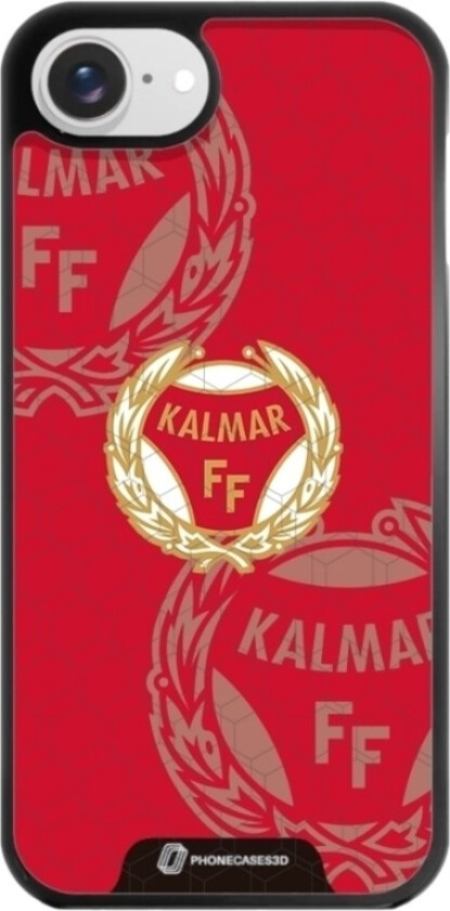 iPhone 16e Kalmar FF 3D mobildeksel, svart