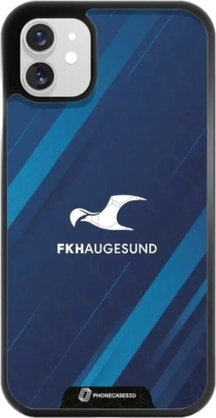 iPhone 11 FK Haugesund 3D mobildeksel, svart