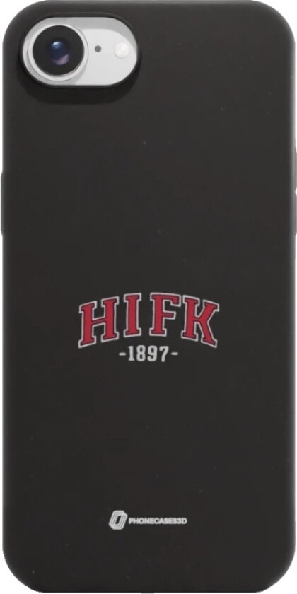iPhone 16e HIFK Hockey komposterbart deksel, svart