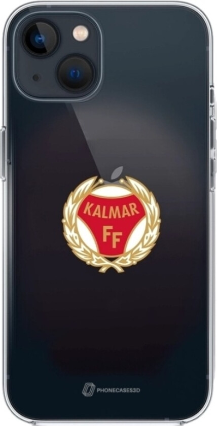 iPhone 13 Kalmar FF Clear case -mobildeksel, svart