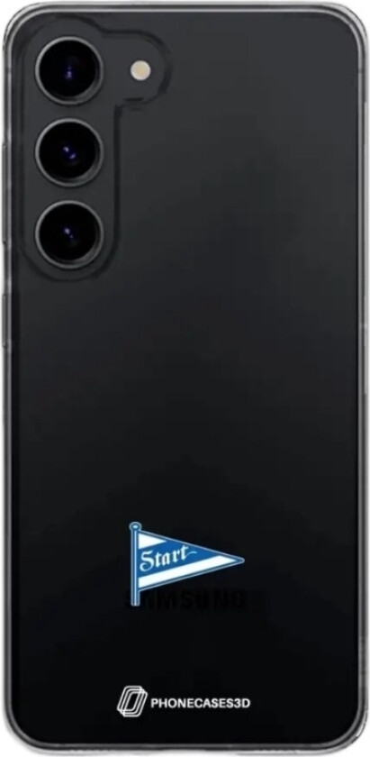 Samsung Galaxy S26+ IK Start Clear case -mobildeksel, svart