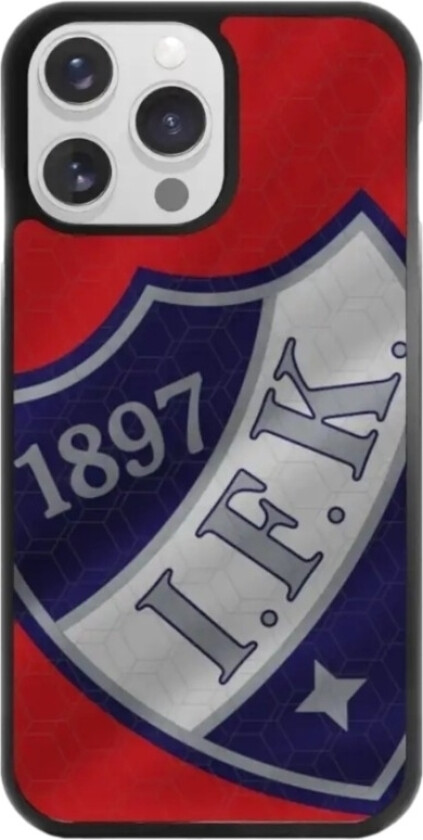 iPhone 14 Pro HIFK Hockey 3D mobildeksel, svart