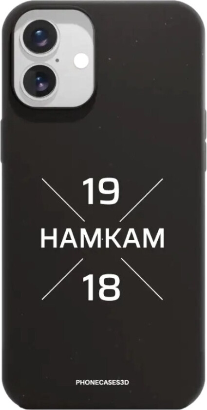 iPhone 16 Plus HamKam komposterbart deksel, svart
