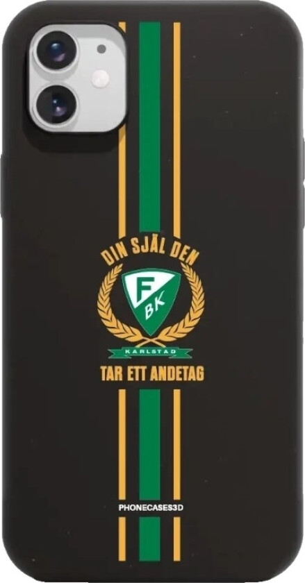 iPhone 11 Färjestad BK komposterbart deksel, svart