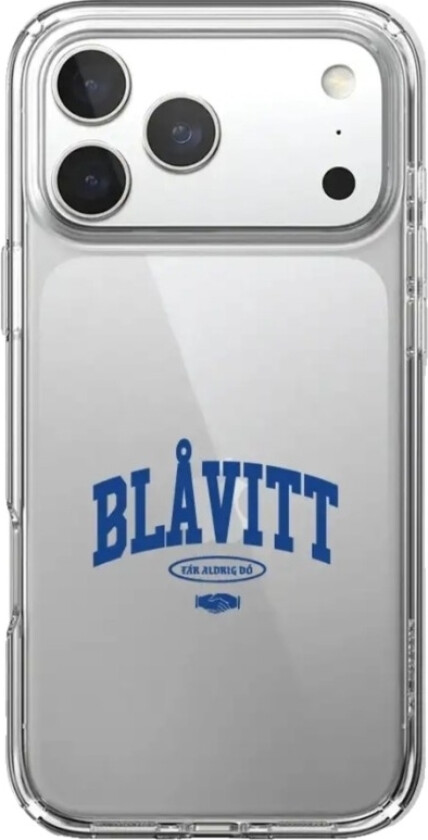 iPhone 17 Pro IFK Göteborg Clear case -mobildeksel, hvit