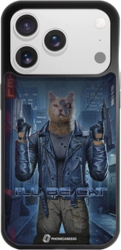iPhone 17 Pro Max Joseph Tate 3D mobildeksel, svart