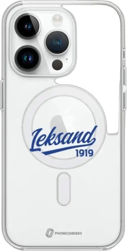 iPhone 14 Pro Leksands IF Clear case (MagSafe) -mobildeksel, hvit