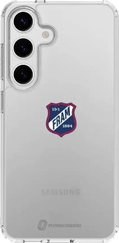 Samsung Galaxy S25+ IF Fram Larvik Clear case -mobildeksel, hvit