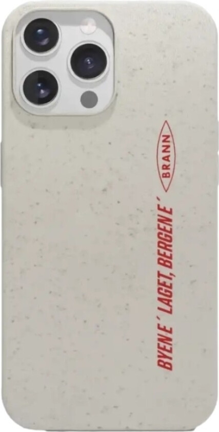 iPhone 14 Pro Brann SK komposterbart deksel, hvit