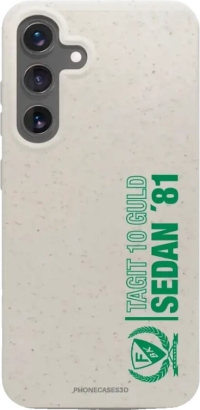 Samsung Galaxy S25+ Färjestad BK komposterbart deksel, hvit