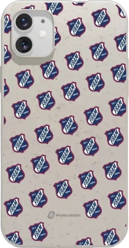 iPhone 11 IF Fram Larvik komposterbart deksel, hvit
