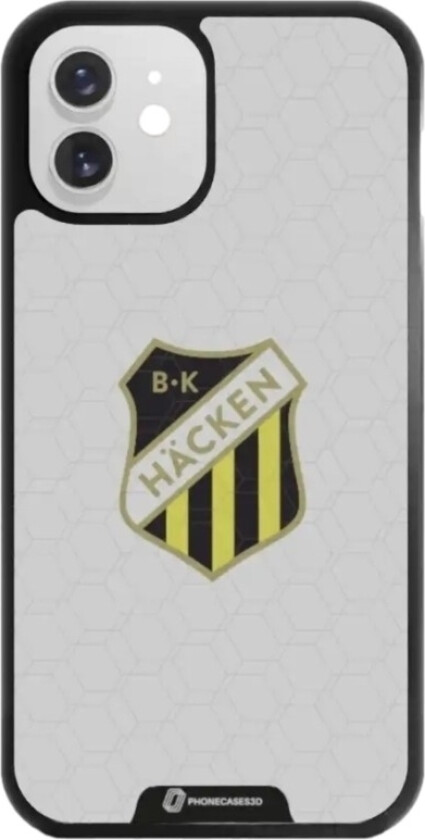 iPhone 12 BK Häcken 3D mobildeksel, svart