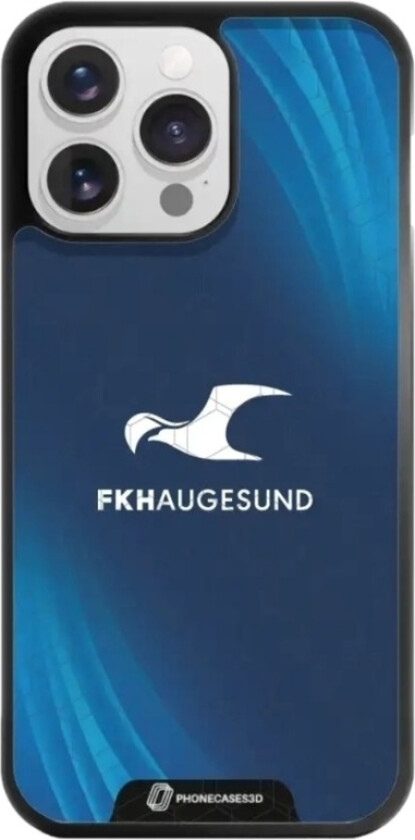 iPhone 16 Pro Max FK Haugesund 3D mobildeksel, svart