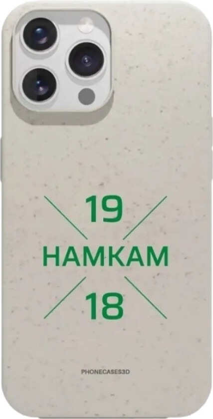 iPhone 14 Pro HamKam komposterbart deksel, hvit