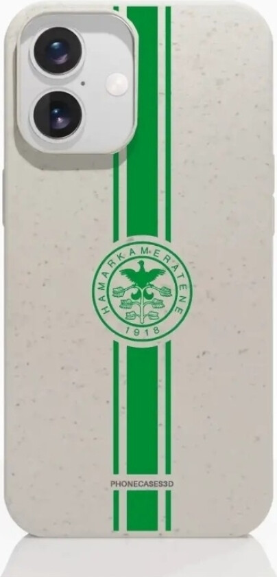 iPhone 16 HamKam komposterbart deksel, hvit