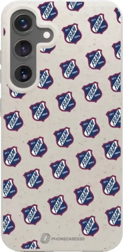 Samsung Galaxy S25+ IF Fram Larvik komposterbart deksel, hvit