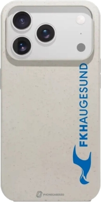 iPhone 17 Pro FK Haugesund komposterbart deksel, hvit