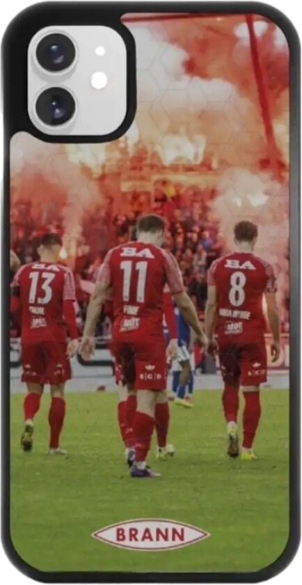 iPhone 11 Brann SK 3D mobildeksel, svart