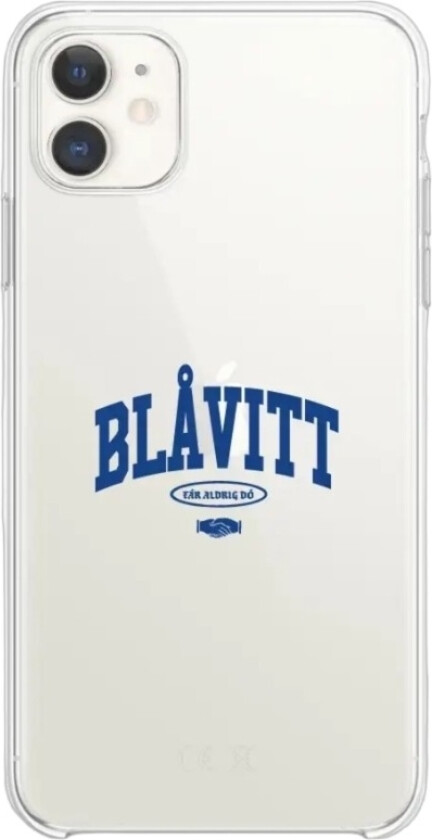 iPhone 11 IFK Göteborg Clear case -mobildeksel, hvit