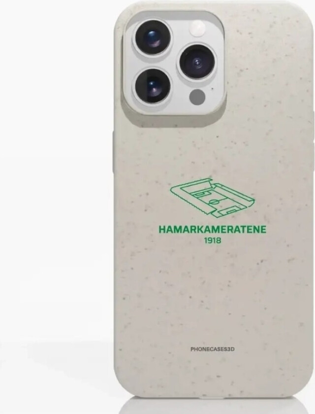 iPhone 13 Pro HamKam komposterbart deksel, hvit