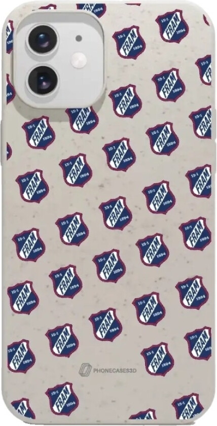 iPhone 12 IF Fram Larvik komposterbart deksel, hvit
